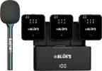Bluks ENC Wireless Mic with Handheld Stick