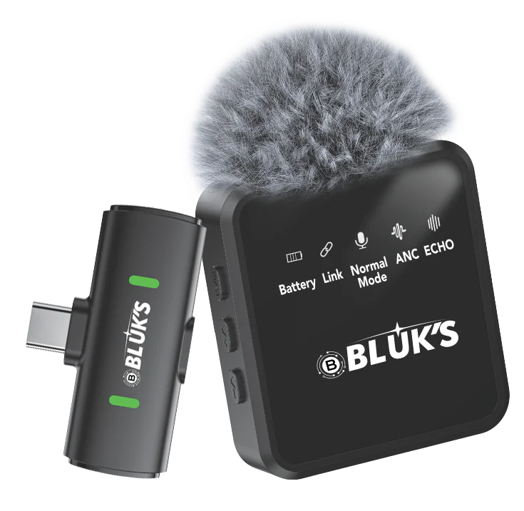 Bluks Lavaliere Collar Wireless ANC Mic