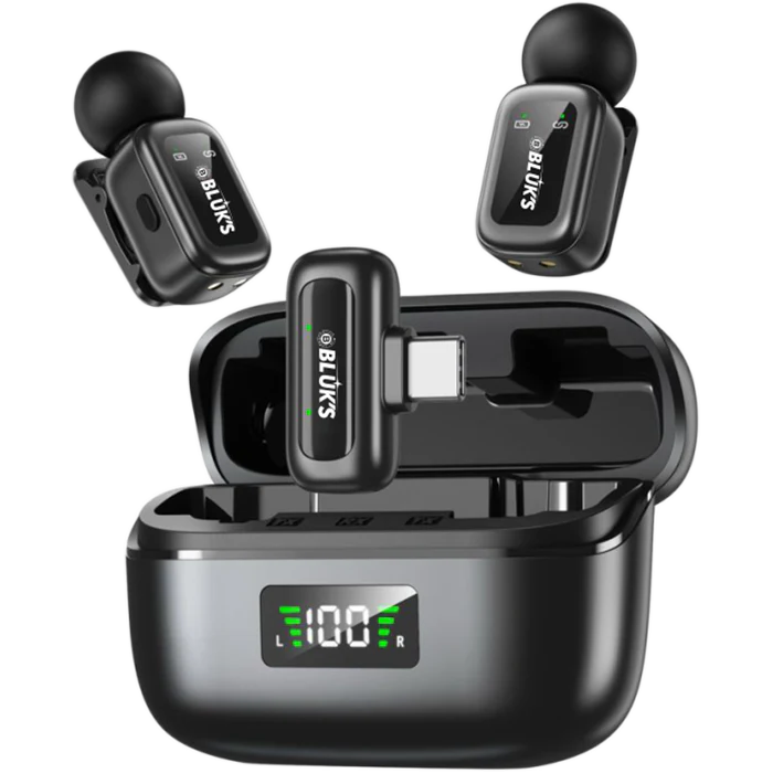 Bluks Wireless Bluetooth Microphone ANC