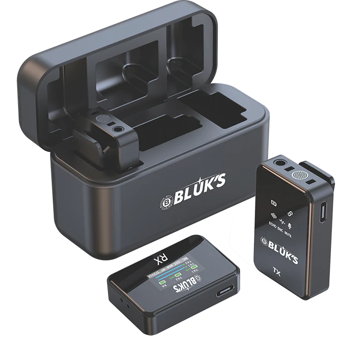 Bluks Double Mic ENC with IPhone & Type C Connector