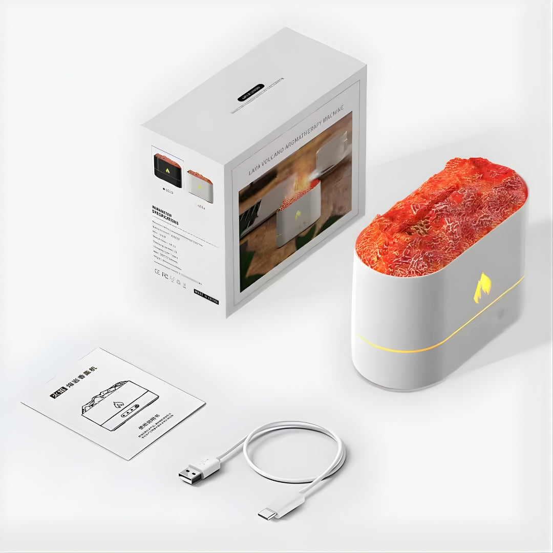 250ml Lava Volcanic Aromatherapy Air Humidifier/Aroma Difuser