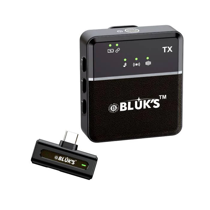Bluks Single Mic ANC with IPhone, Type C Connector