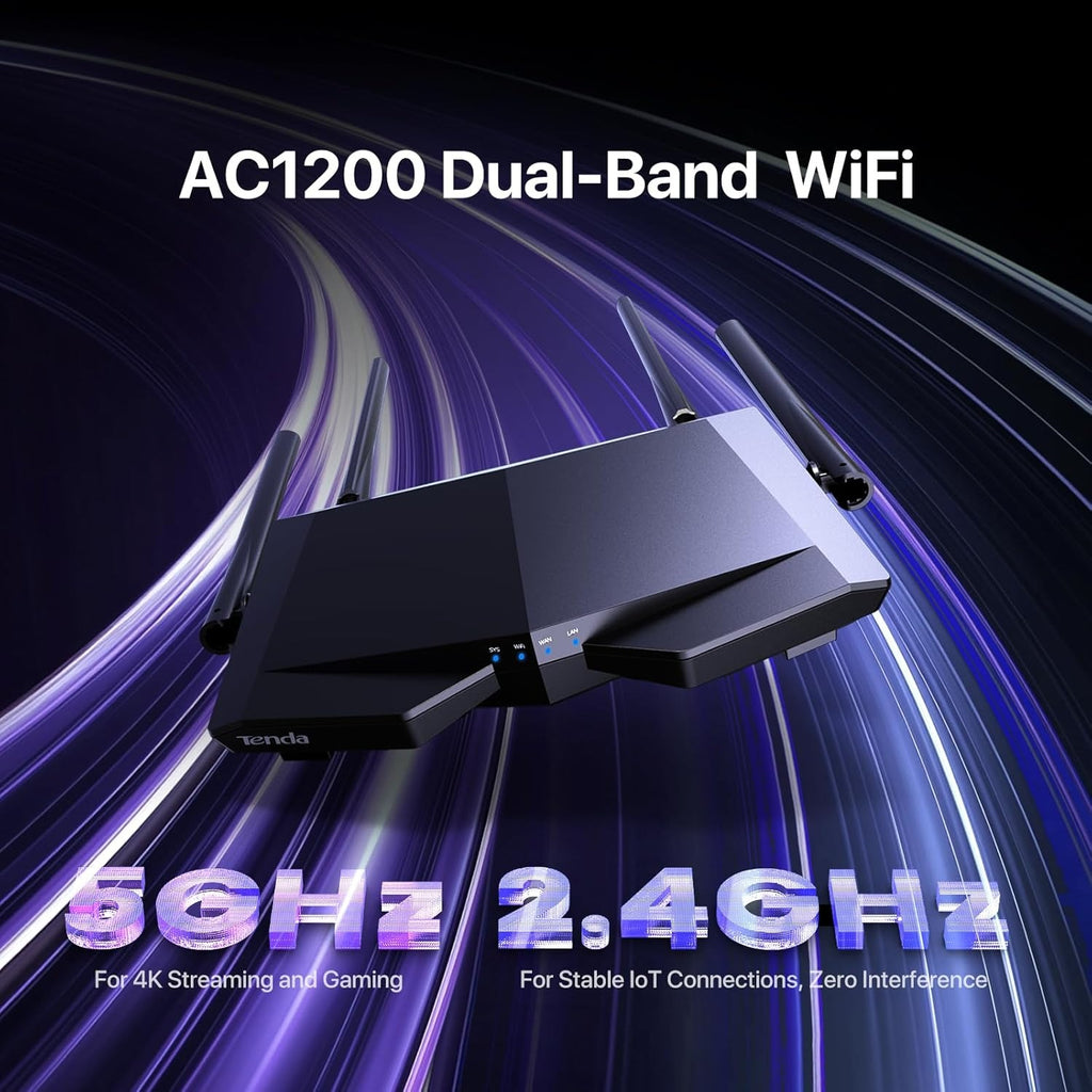 Tenda AC6 AC1200 Smart Dual-band WiFi Router