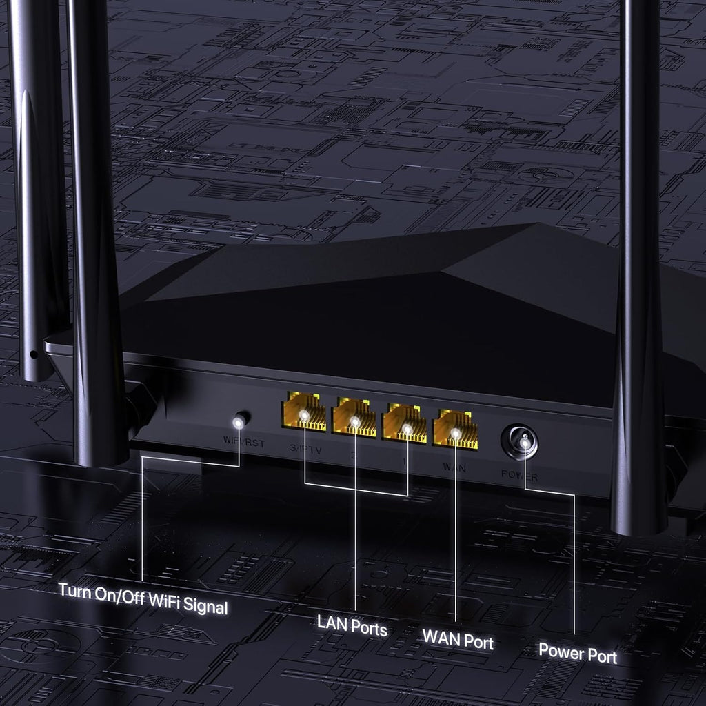 Tenda AC6 AC1200 Smart Dual-band WiFi Router